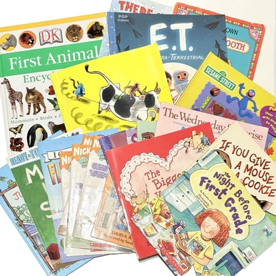 Lot of 24 Children’s Books Elementary Kids Early Reading Picture Educational - Image 1 of 4