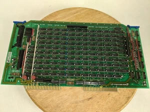Vintage Nihon Kohde Memory PCB Board 2102-000334B-S SNT-NIV Edge Card Module - Bild 1 von 7