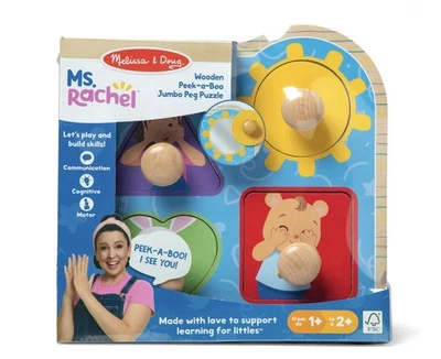 Ms. Rachel Jumbo Knob Puzzle - Melissa & Doug - Image 1 of 2