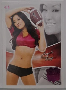 Angela Fong #4 von 5 hergestellt ~ 2013 Karte #76 ~ 25 Jahre Bankwärmer - Bild 1 von 2