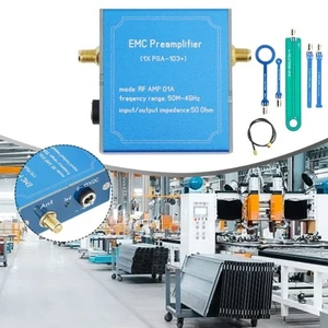50M to 4GHz For LNA Preamplifier with PGA103+ for EMI Magnetic Field Probe - Afbeelding 1 van 9