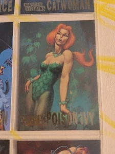 1995 Skybox DC Batman Master Series VILLAINS INSERT POISON IVY #6 CARD SINGLE - Picture 1 of 2