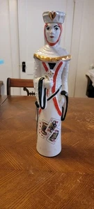 Queen of Hearts 1969 Ezra Brooks Bourbon Whiskey - Empty Decanter 16" Tall - Picture 1 of 17