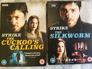 Strike - The Cuckoo's Calling & The Silkworm DVD's - Picture 1 of 3