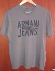 Mens Grey Armani T Shirt - Size Extra Large