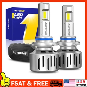 Pair 9006 HB4 LED Headlight Kit Super Bright Low Beam Bulbs Canbus White 13S - Picture 1 of 9