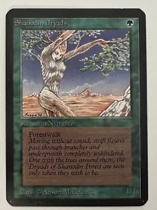 Magic the Gathering MTG Alpha Shanodin Dryads NM (Beta Bob) - Picture 1 of 2