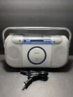 Sony CFD-E100 CD Radio Cassette Recorder CD R/RW Sony Boombox CLEAN WORKS 100%