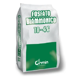 Concime FOSFATO BIAMMONICO 25 kg con fosforo ed azoto per piante orto olivo - Foto 1 di 4