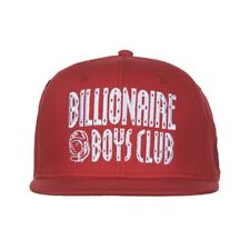 BILLIONAIRE BOYS CLUB BBC DOLLAR SNAPBACK HAT RED