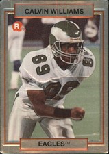 1990 Action Packed Rookie Update Football Card #50 Calvin Williams