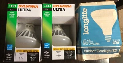 SYLVANIA Ultra 12w LED Soft White Flood Medium Base & Longlife 912100 #3013 - Image 1 of 2