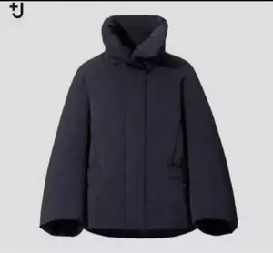 Uniqlo x Jil Sander +J Hybrid Down Jacket Women navy Size XS S M L XL XXL 3XL - Picture 1 of 10