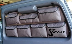 Toyota Land Cruiser J90 J95  Rear window pockets organizer She-Wolf - Bild 1 von 8