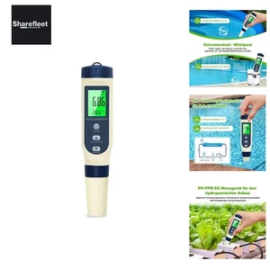 PH Meter Water, PH/TDS/EC/Salinity/Thermometer 5 in 1 pH Value Meter with LCD... - Picture 1 of 8