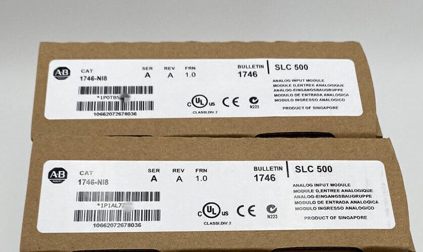 Allen-Bradley 1746-NI8 SER A SLC 500 Analog Input Module 1746NI8 New - Image 1 of 1