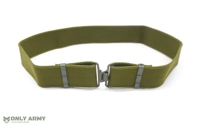 NEW British Army & Cadet Belt Air Cadet Working Olive Green Webbing Belt MOD