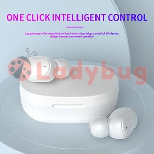 Bluetooth 5.1 Wireless Headphones Earphones Mini In-Ear Pods For iPhone Android - Picture 1 of 11