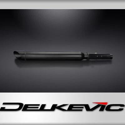 Yamaha XV950 Bolt 2014-21 Delkevic 21" Cerámica Corte Corte Corte Deflector Deslizable Silenciador Foto 1 de 4