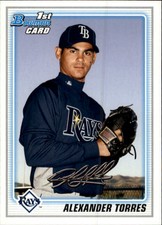 2010 Bowman Prospects Baseball #BP23 Alexander Torres 