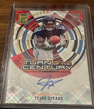 2023 Elite Turn of the Century Autographs Red #22 Tyjae Spears /49 RC 🔥🔥