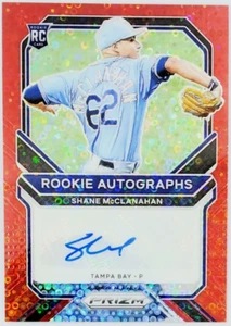 SHANE McCLANAHAN 2021 Panini Prizm #RA-SM ROOKIE RED DONUT CIRCLES AUTO /49 RC - Picture 1 of 2