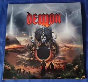 DEMON-INVINCIBLE-DOUBLE ALBUM IN RED VINYL-2024-FRONTIER RECS-FREE POST UK - Foto 1 di 6