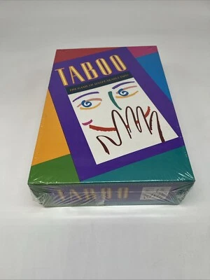 New SEALED Hasbro 1989 Original TABOO Board Game Word Unspeakable - Image 1 of 4