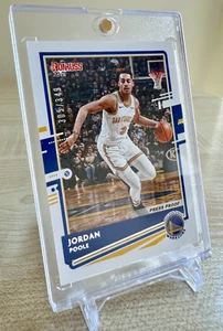 2020/21 Panini Donruss Jordan Poole Press Proof /349 Golden State Warriors - Zdjęcie 1 z 2