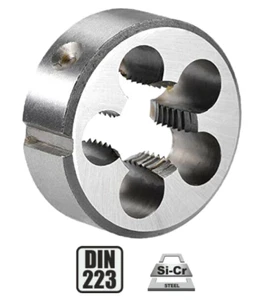 Filière à main HSS pas métrique M16x1,5 mm - Ø 45 mm DIN223 RICHMANN C9097 - Picture 1 of 3