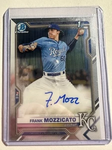 K111,286 - 2021 Bowman Chrome Draft Autographs #CDAFM Frank Mozzicato Auto - Picture 1 of 1