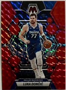 2022-23 Panini Mosaic Luka Doncic Red #1