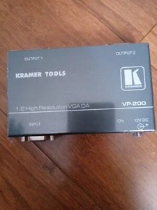 Kramer VP-200 1:2 High Resolution VGA DA - Picture 1 of 2