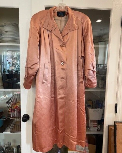 Almohadillas de hombro vintage Vision largas de acetato oro rosa cocodrilo en relieve años 80 Foto 1 de 4