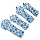  4 Pcs Club Headcover Golf Accesories Covers for Driver Headgear