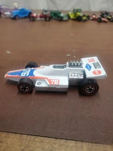 Hot Wheels Vintage Formula 5000 White BW Hong Kong HK 1977 Race Car - 3by - Picture 1 of 5