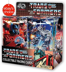 Transformers 40th Anniversary Display Box 24 Pack Collectible Cards - Picture 1 of 12