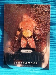 Goldberg 2022 Panini Prizm WWE wrestling Prizmatic Entrances #23 Card WCW - Picture 1 of 1