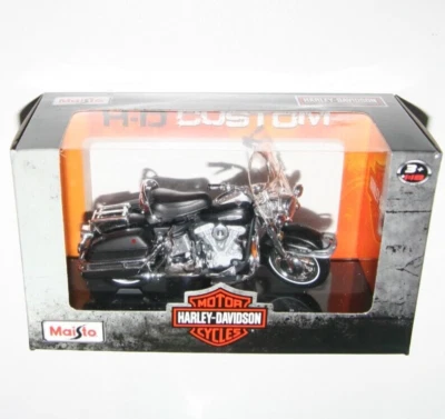 Maisto - Harley Davidson 1966 FLH ELECTRA GLIDE (Black) Model Scale 1:18 - Image 1 of 2