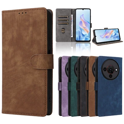 For ZTE Blade A76 5G, Luxury Retro Leather Wallet Stand Card Slots Cover Case - Image 1 of 4