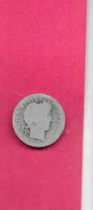 US USA BARBER DIMES SILVER 1901 D ag-NICE OLD VINTAGE ANTIQUE 10 CENT COIN - Picture 1 of 1
