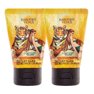 Crema reparadora instantánea de manos de brandy albaricoque Venus descalzo 1 onza (paquete de 2) - Imagen 1 de 8