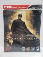 Batman Begins Prima guide officiel du jeu Nintendo Game Cube, Playstation 2, Xbox