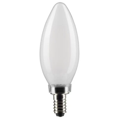 Satco S21270 - 4 Watt B11 LED E12 Frost Bulbs -3000K (2, 6 or 24 Pack) - Image 1 of 4