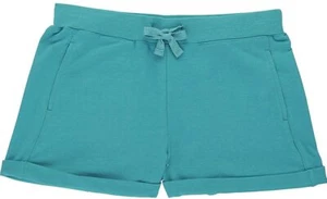 French Toast Girls' French Terry Short, Drift Turquoise Heather, 4 - Picture 1 of 1
