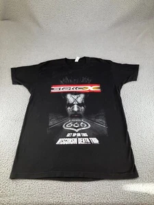 Static X Shirt Mens Large Black Wisconsin Death Trip Freaks On Parade Tour Metal - Picture 1 of 13