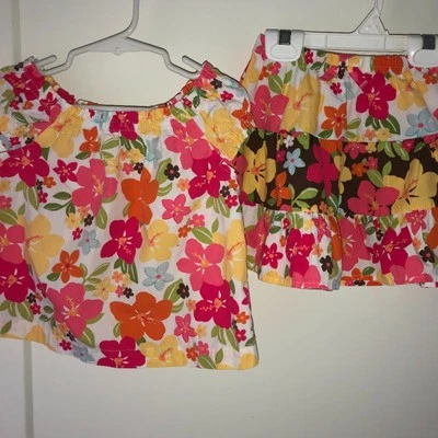 vintage Gymboree peasant top/skirt set 2T 3T NWOT - Image 1 of 4