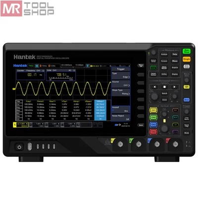 Hantek Digital Oscilloscope 2CH/4CH 2GSa/s+Waveform Generator 16CH Logic Analyze - Image 1 of 4