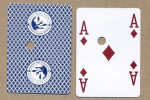 GREAT BLUE HERON CASINO Canada Souvenier ACE of DIAMONDS, SWAP PLAYING CARD - Picture 1 of 3