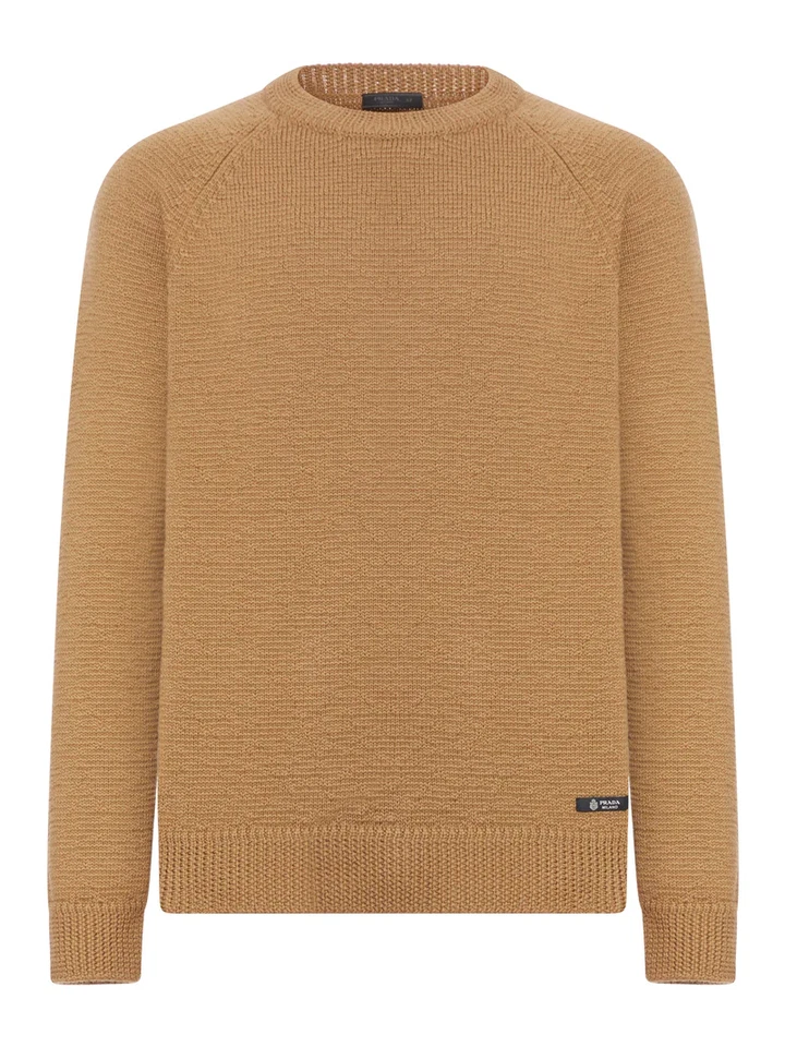 Prada Camel Wool Sweater New And Authentic - Image 1 of 1